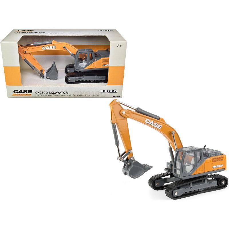 Case CX210D Excavator "Case Construction" 1/50 Diecast Model by ERTL TOMY
