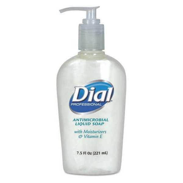 Liquid Dial Antimicrobial with Moisturizers and Vitamin E, 7.5 oz Dcor