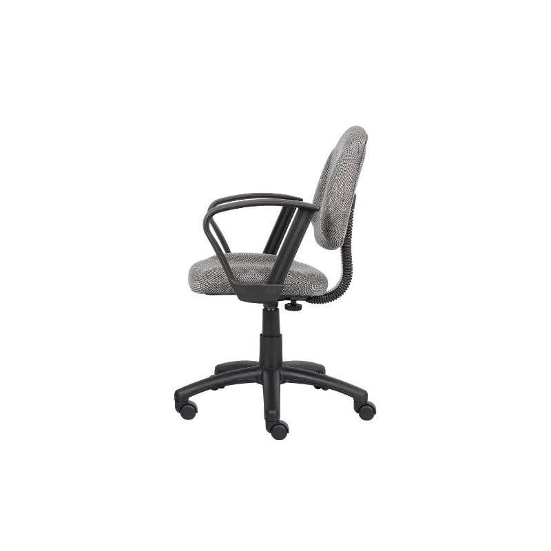 Vibrant Black and Chrome Swivel Task Office Chair with Tractor Seat
