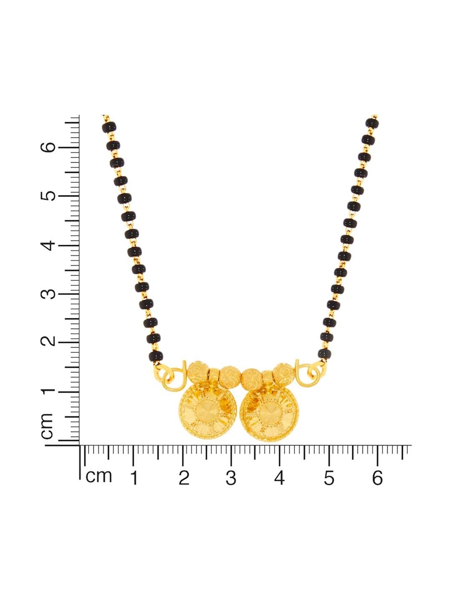 Waman Hari Pethe Jewellers 22k Gold Tanmaniya for Women