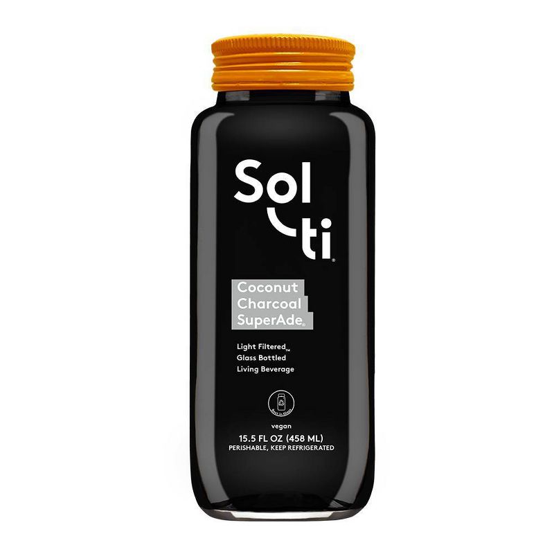 Sol-ti Coconut Charcoal SuperAde - 9pk