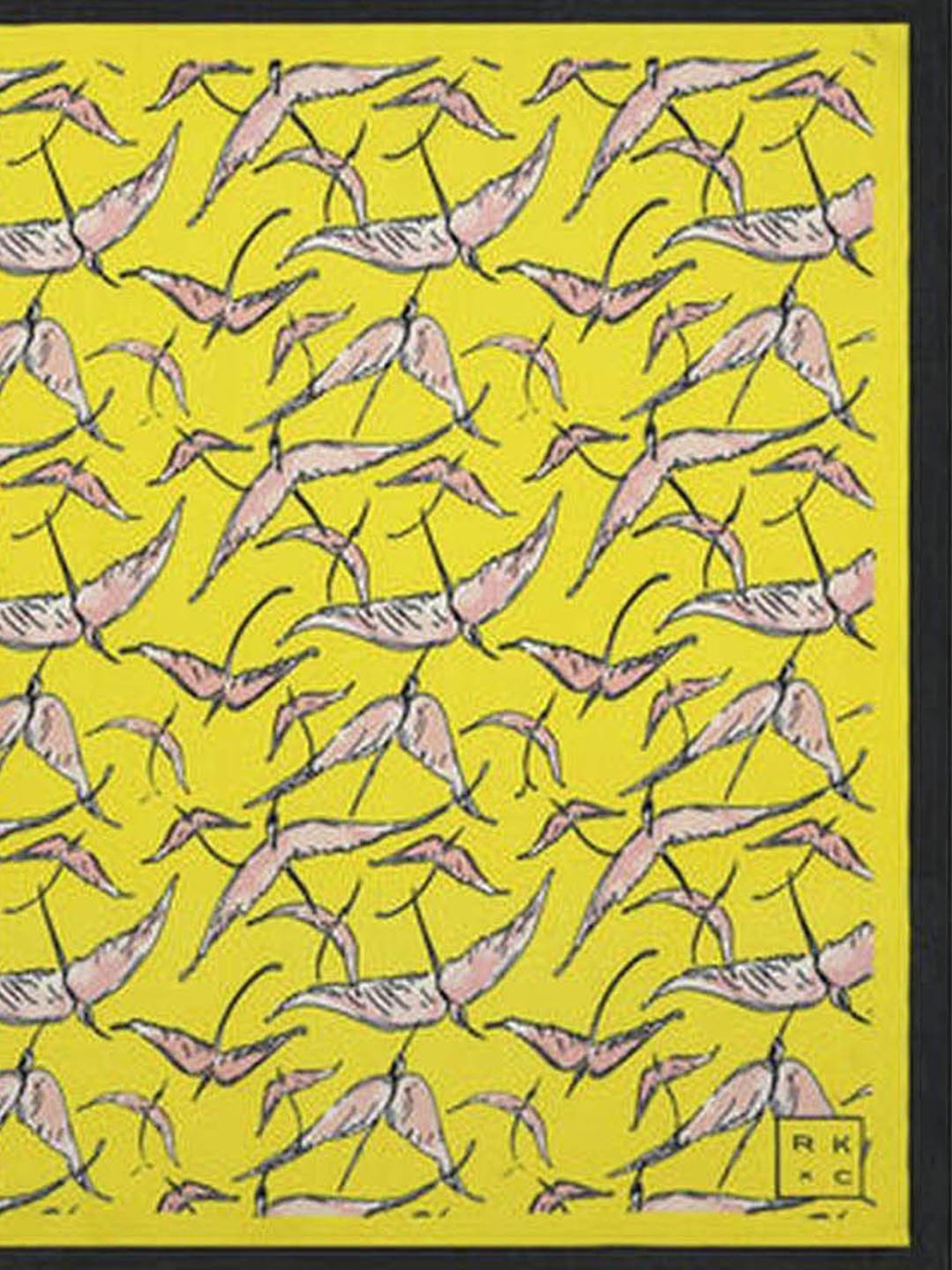 CHOKORE RKXC Birds Of A Feather Pocket Square