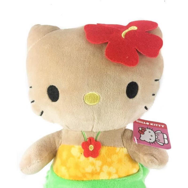 Hello Kitty 12 Inch Hula Kitty Plush Animal