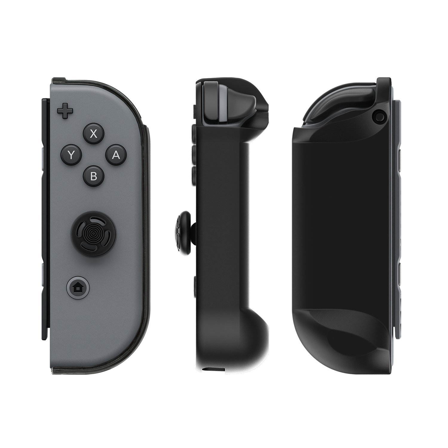 Nintendo Switch Comfort Grip Joy Con Armor Guards 2 Pack by PDP, Blue & Black