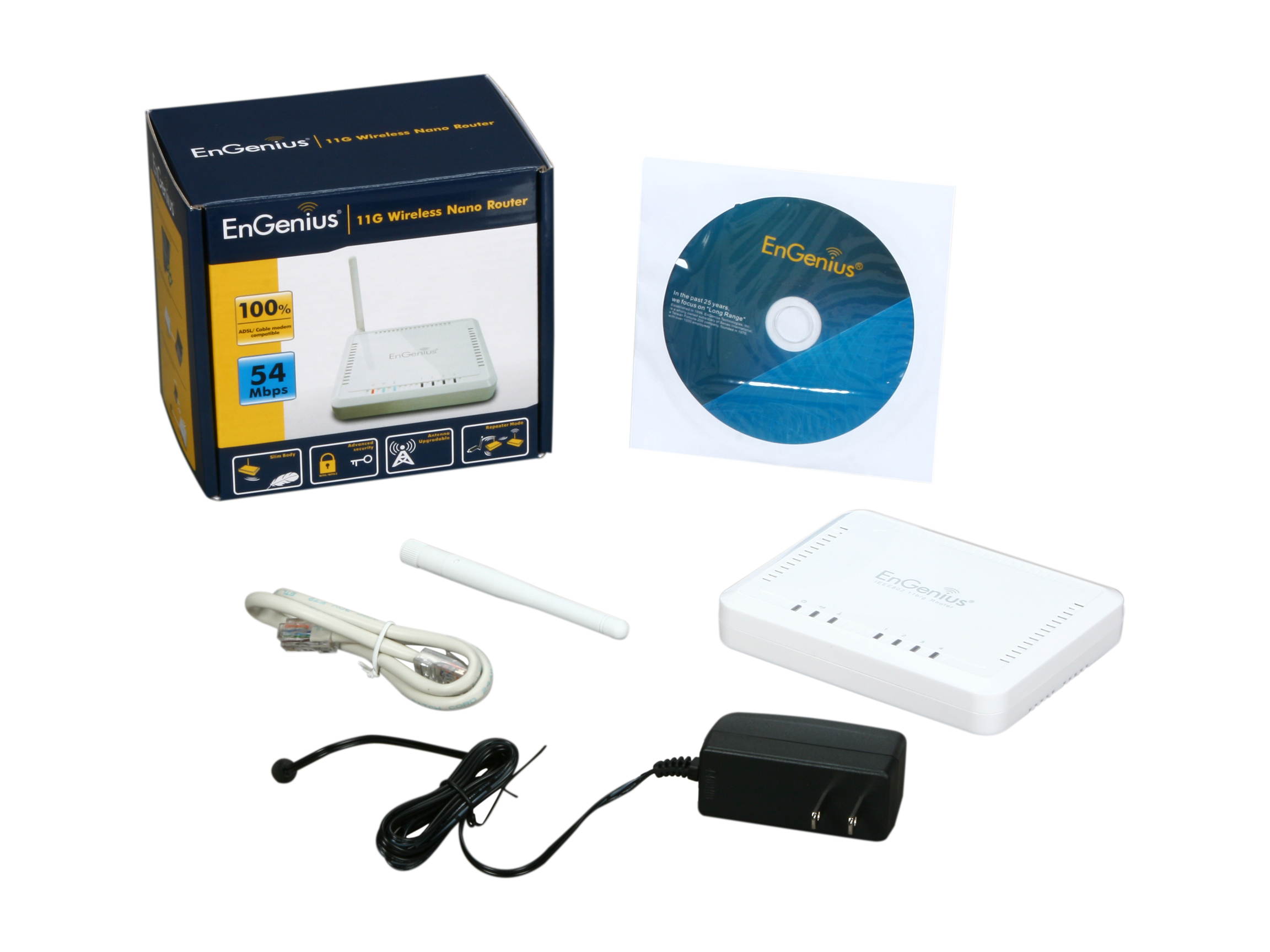 EnGenius ESR-1221 EXT High-Power Long Range Wireless G Router
