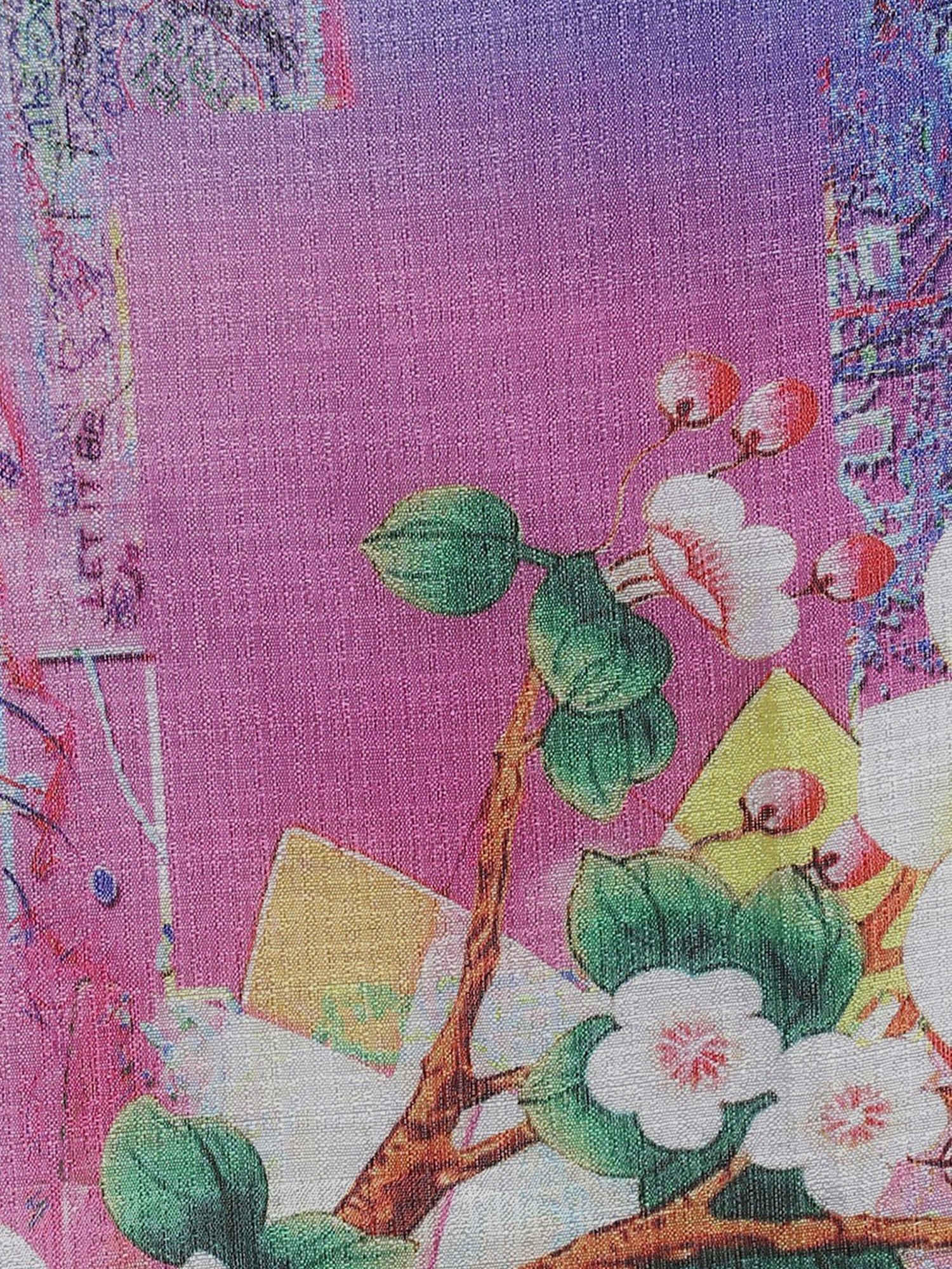 Saree Mall Multicolored Floral Print Dupatta