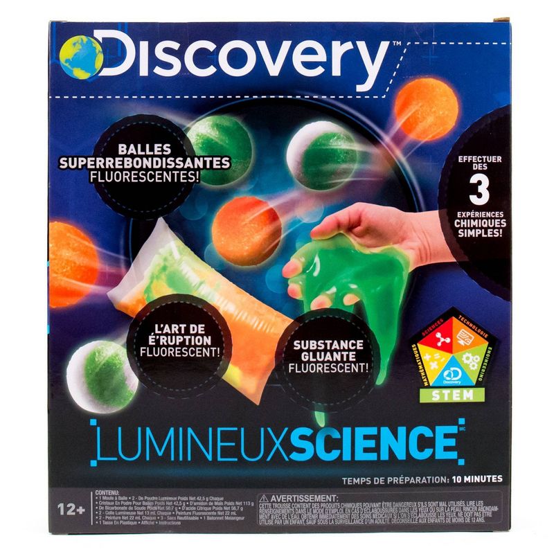 Discovery Kids Glowing Science Activity Kit