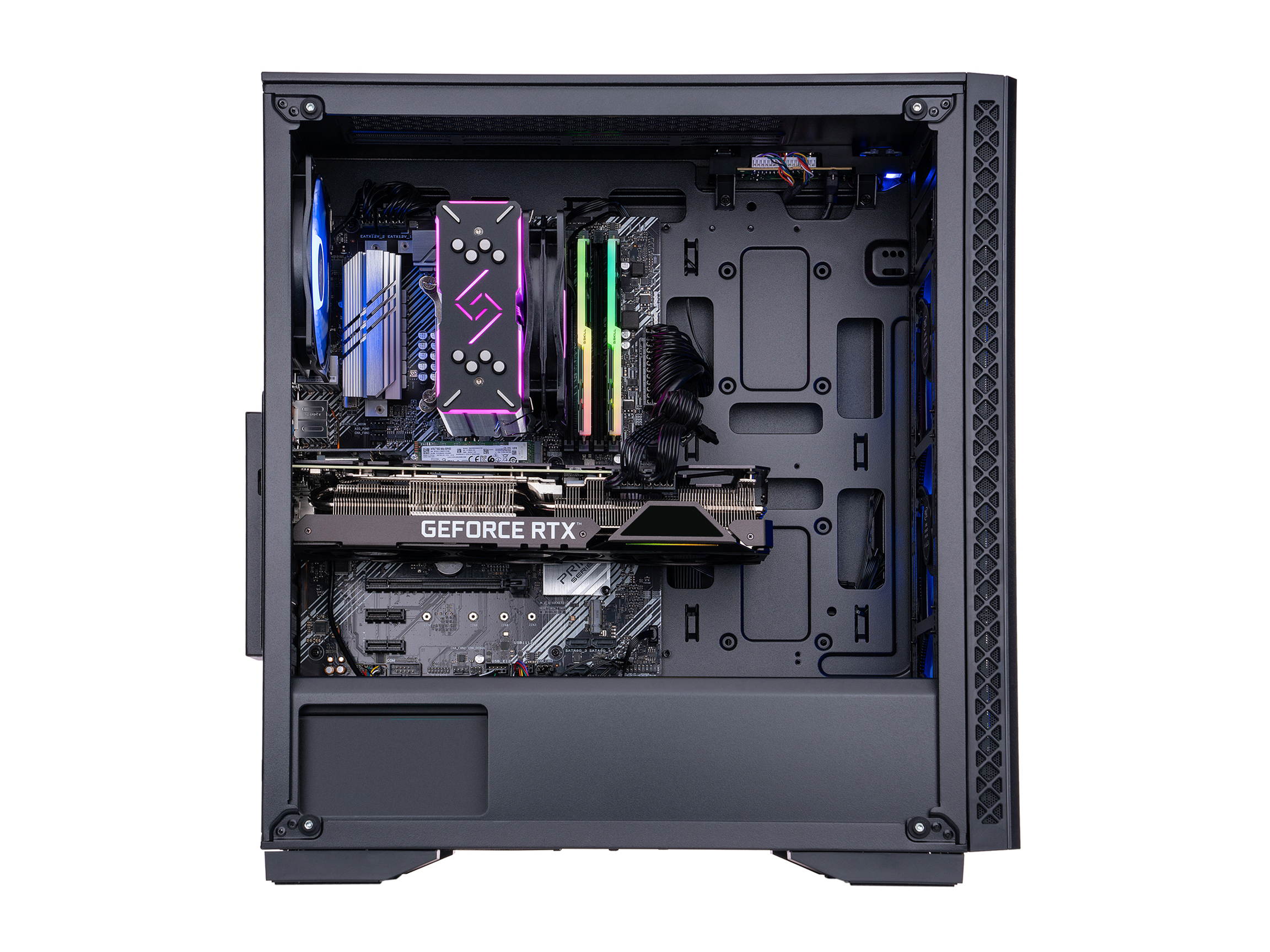 ABS Gladiator Gaming PC - Intel i5 10600K - GeForce RTX 3070 Ti 8GB - G.Skill TridentZ RGB 16GB DDR4 3200MHz - 1TB Intel M.2 NVMe SSD