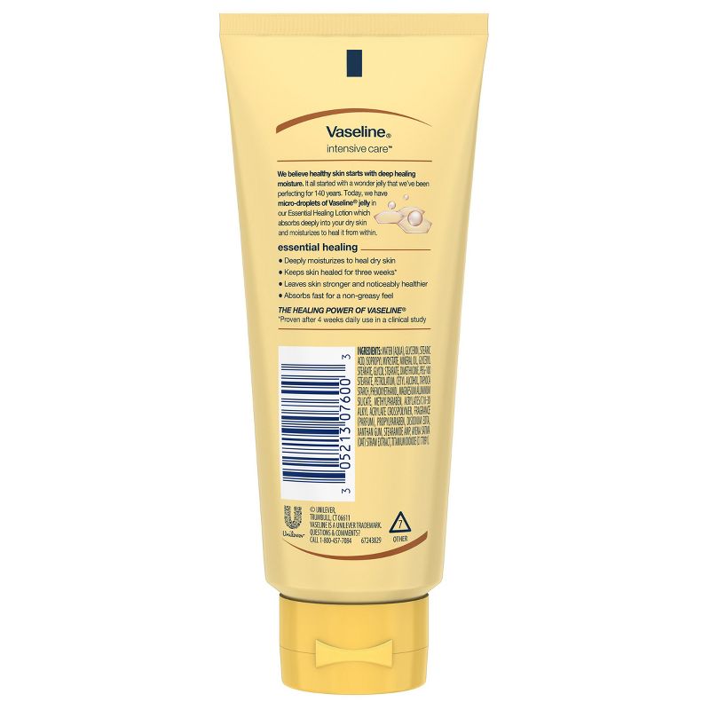 Vaseline Intensive Care Body Lotion Essential Healing 3oz