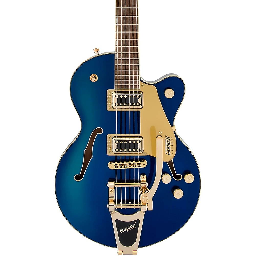 Gretsch Guitars G5655TG Electromatic Center Block Jr. Bigsby Electric Guitar Azure Metallic