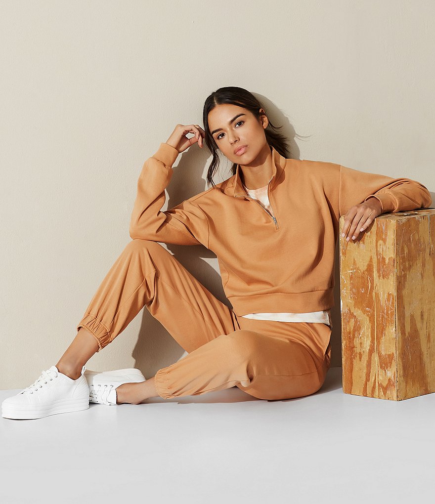 Karen Kane Short Sleeve Tie-Dye Hoodie