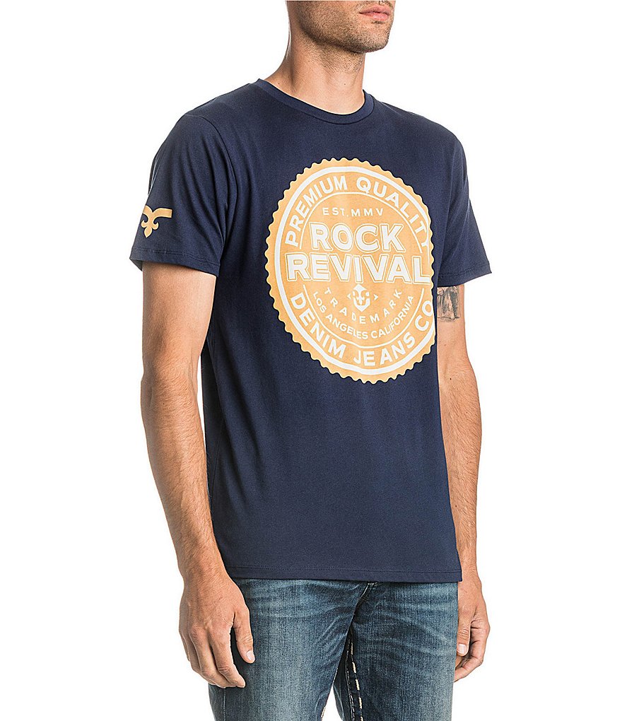 Rock Revival Short-Sleeve Rock Revival Circle Graphic T-Shirt