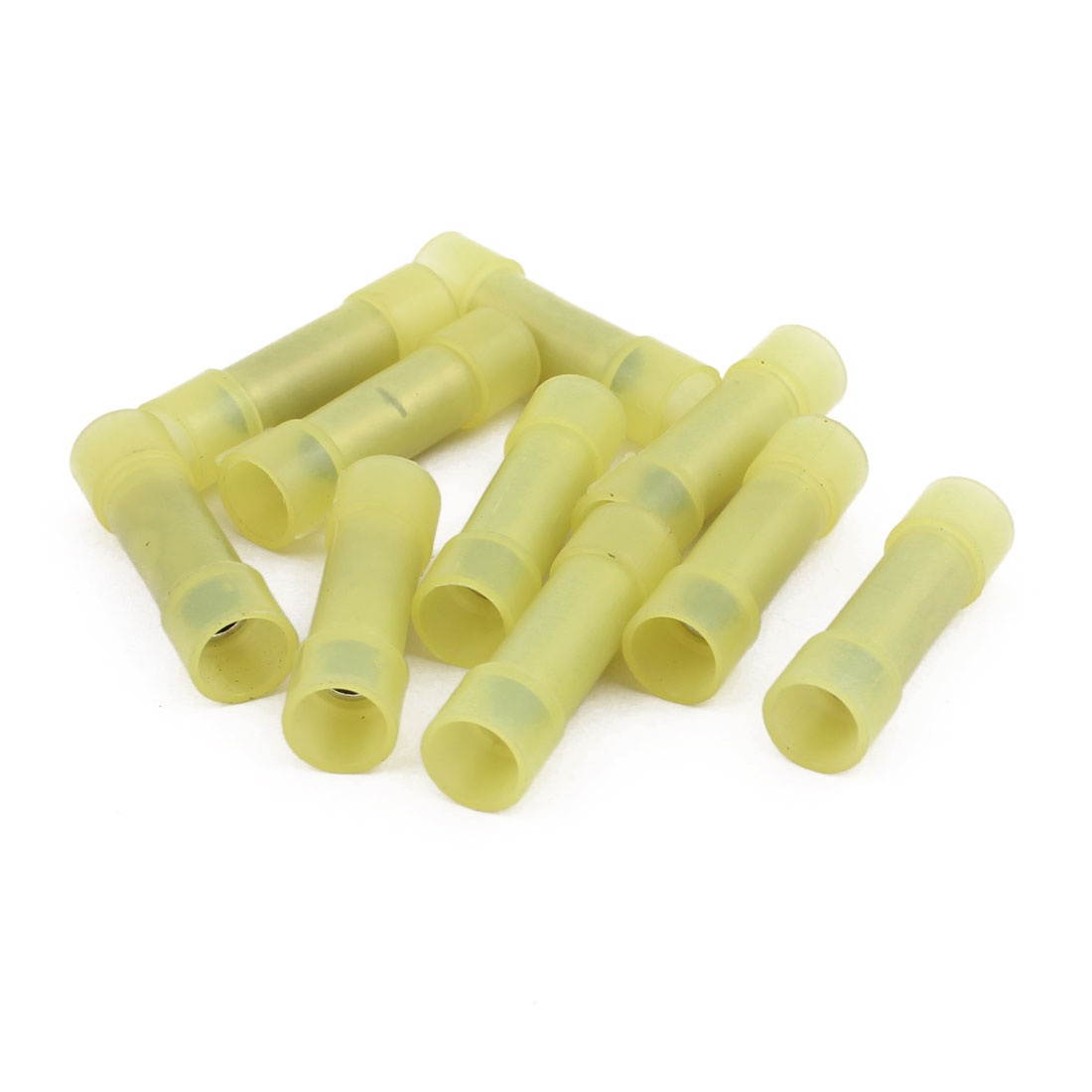 10Pcs Heat Shrink Wire Crimp Terminals Nylon Insulated Intermediate Connectors