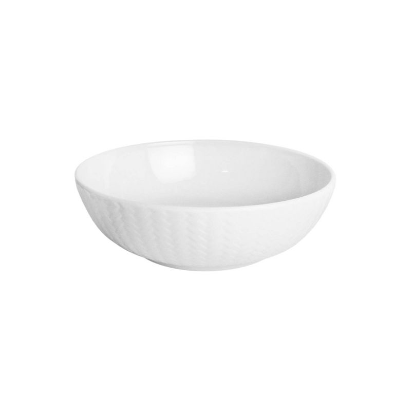 Trina Turk 4pk Basket Weave Bowls - White