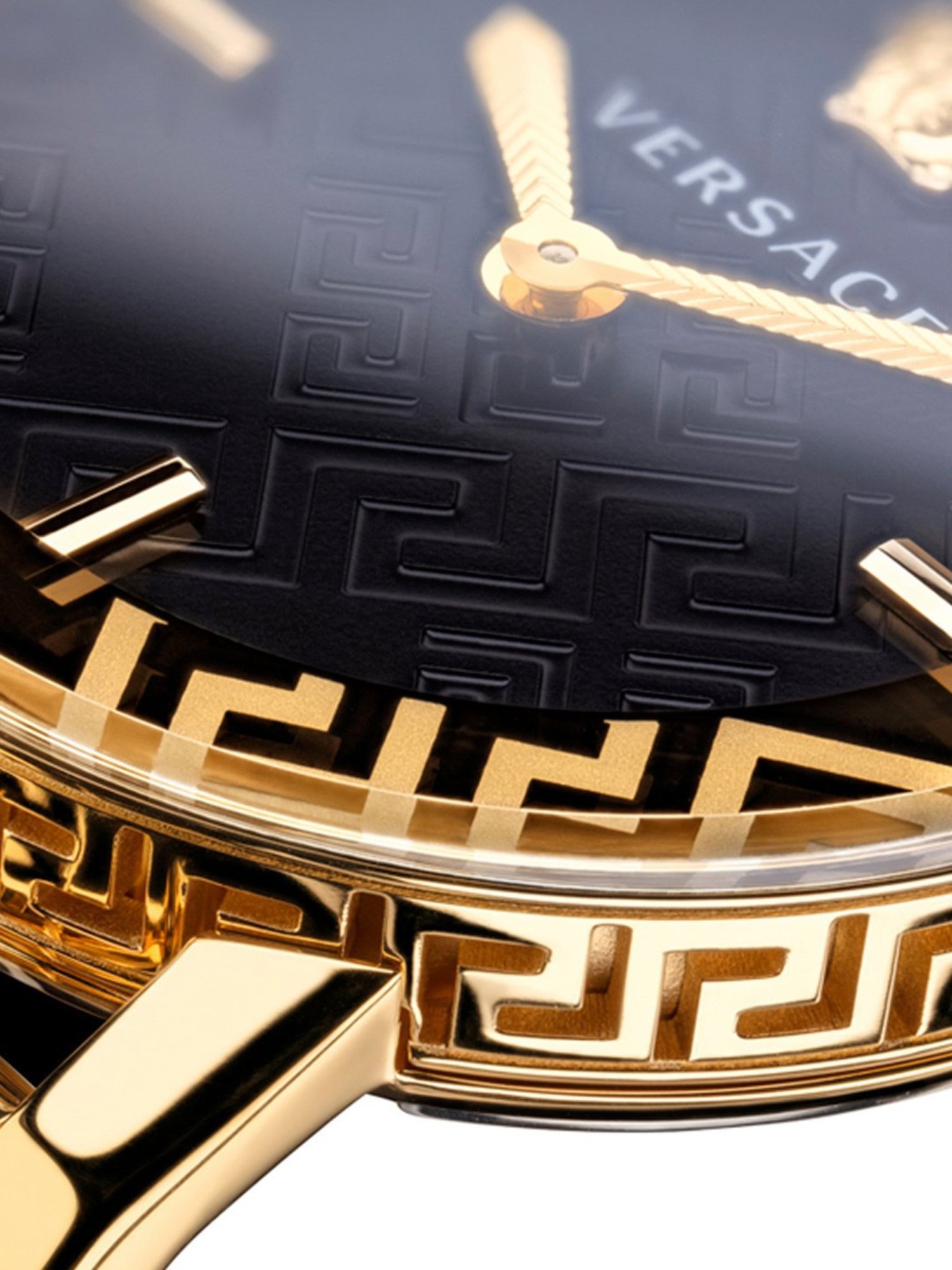 Versace VEU300621 Greca Glass Analog Watch for Women