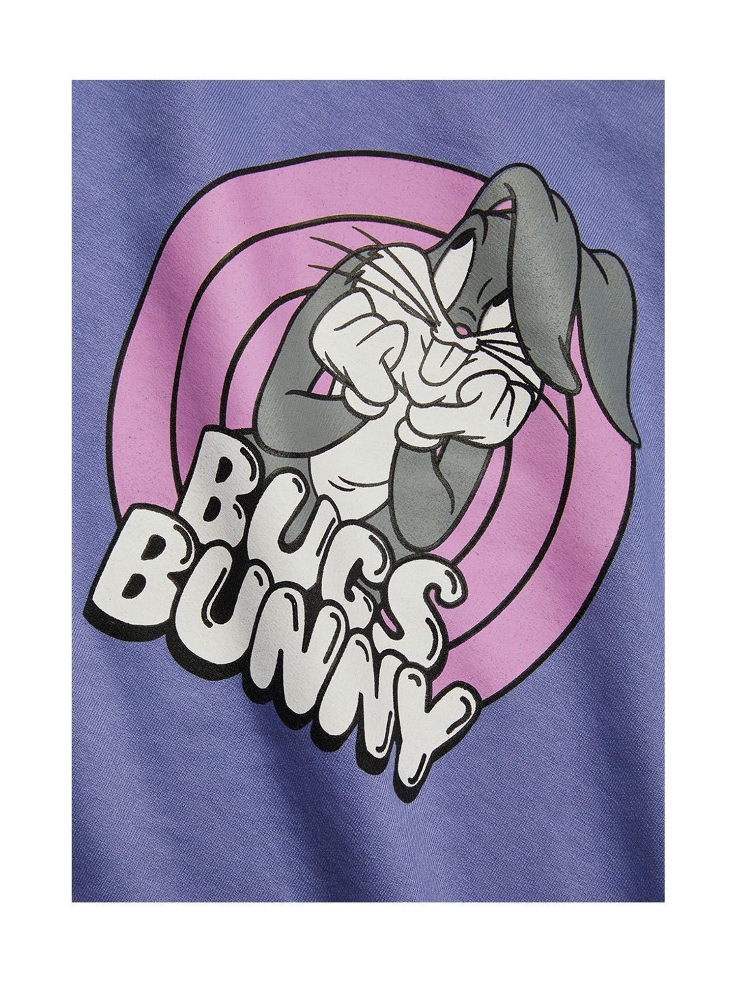 The Souled Store Kids Lavender Looney Tunes Print Sweatshirt