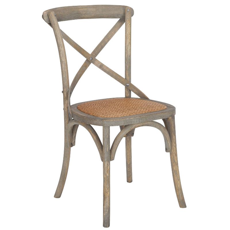 Donovan Mid Century Crossback Chair Weathered Oak - Poly & Bark