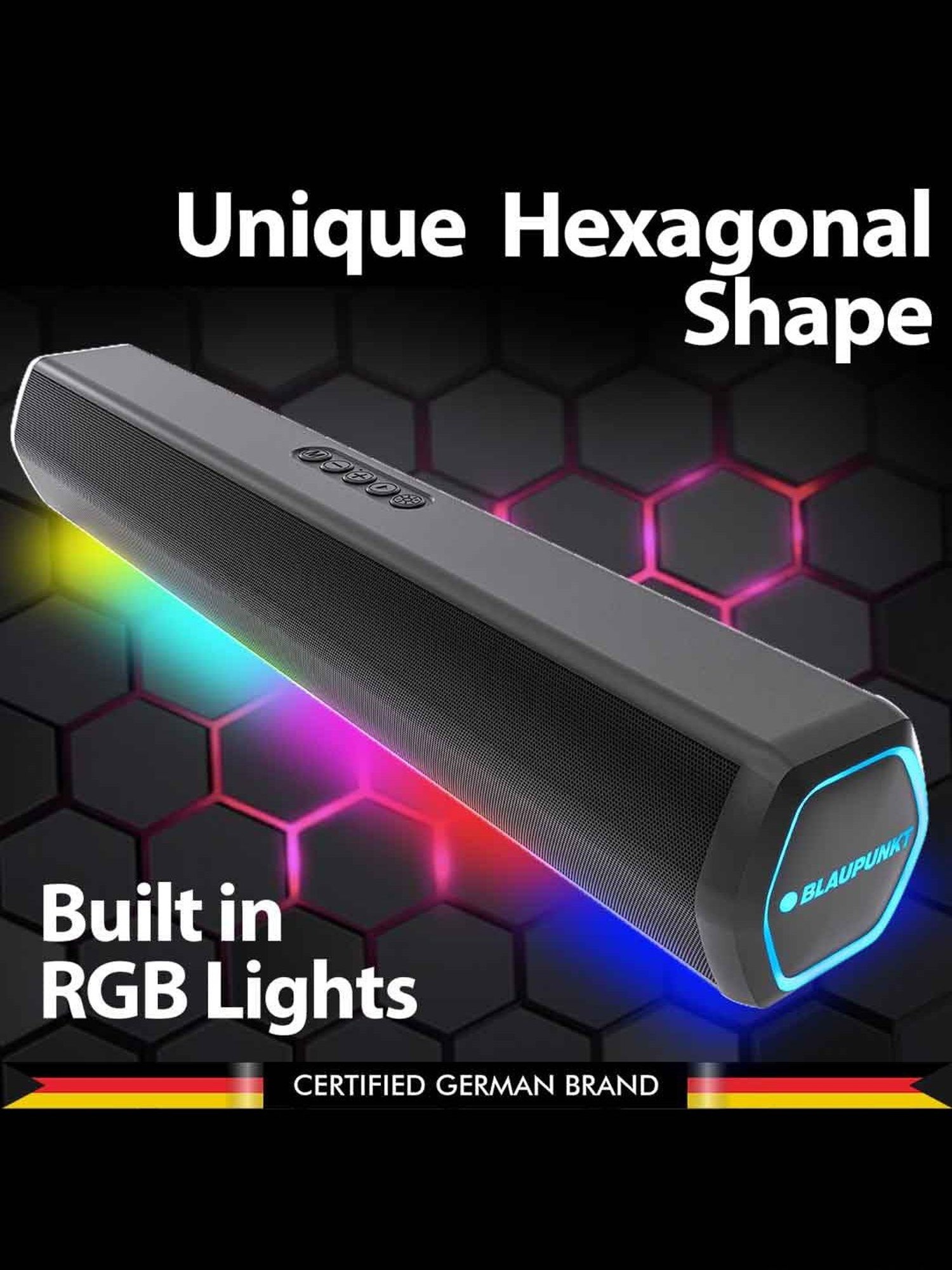 JBL Bar 2.1 Deep Bass Soundbar with Wireless Subwoofer (Black)