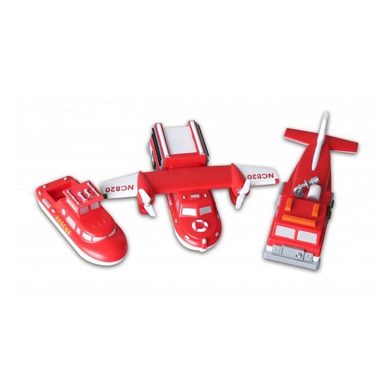 Popular Playthings Mix or Match: Rescue Vehicle Set