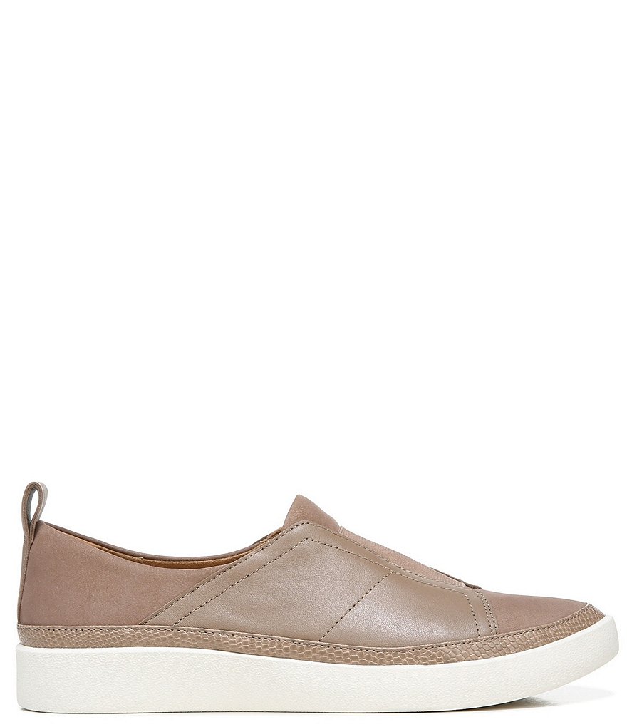 Vionic Zinah Leather Slip-On Sneakers