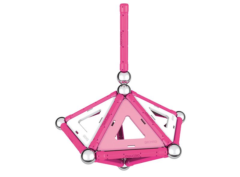 Geomag Pink Panels - 104pc Magnetic Construction Set