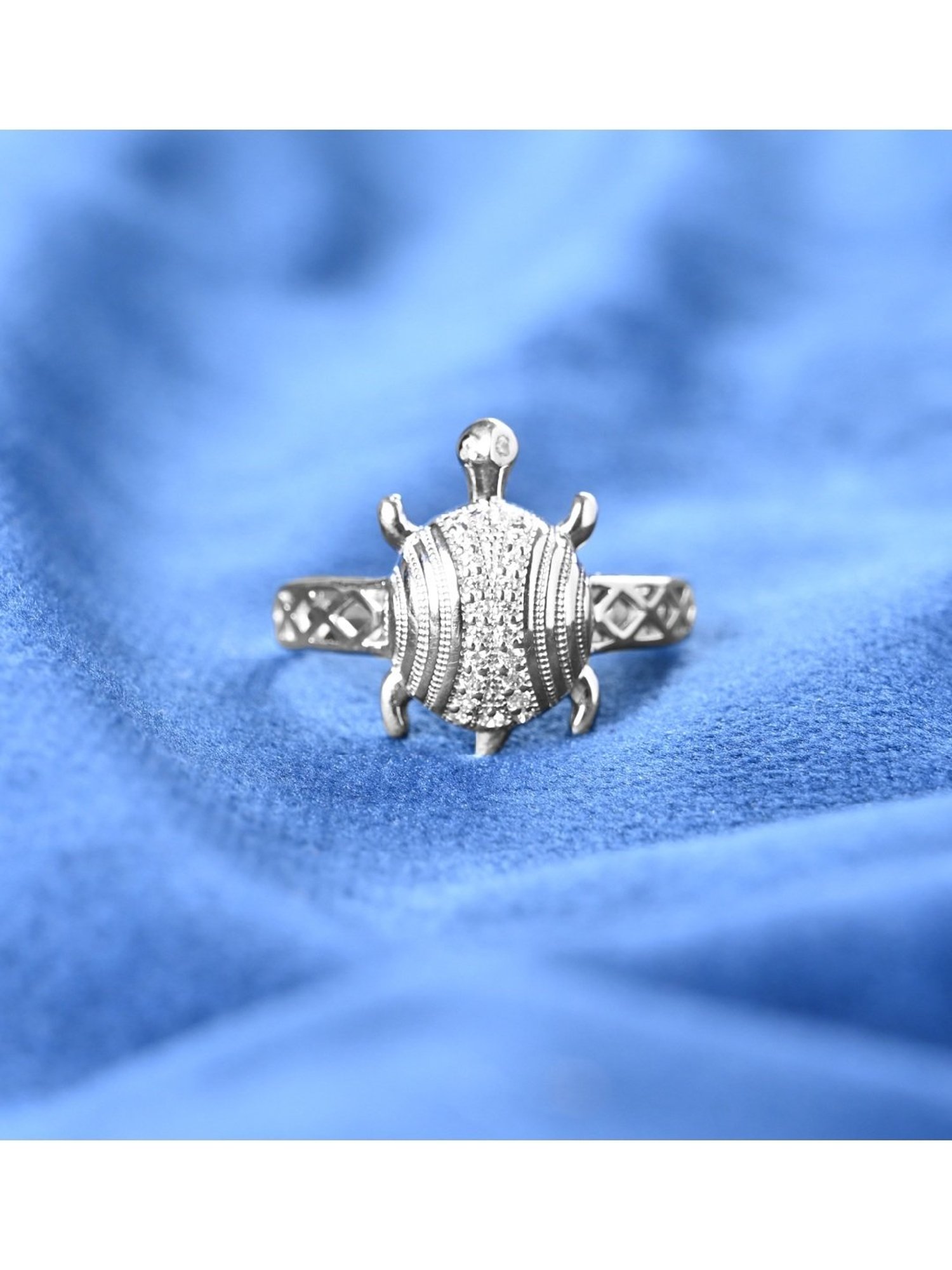 GIVA 925 Silver Pearly Bloom Ring for Women & Girls