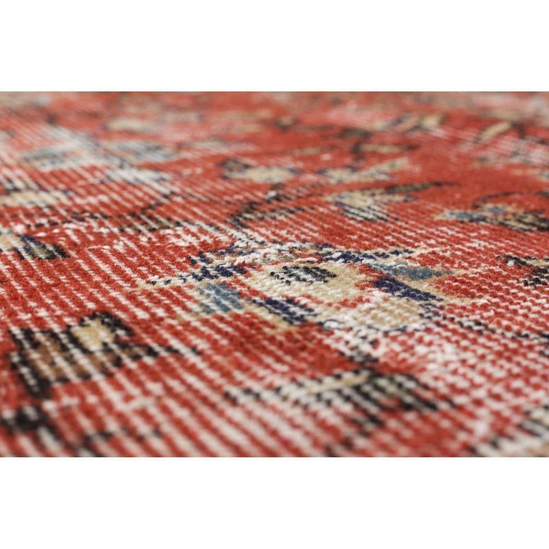 6'6"x9'6" Vintage One-of-a-Kind Hieke Rug Pink - Revival Rugs