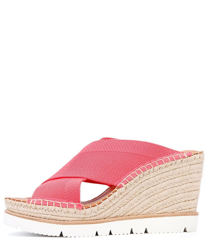 Gentle Souls Elyssa X-band Espadrille Wedge Sandals