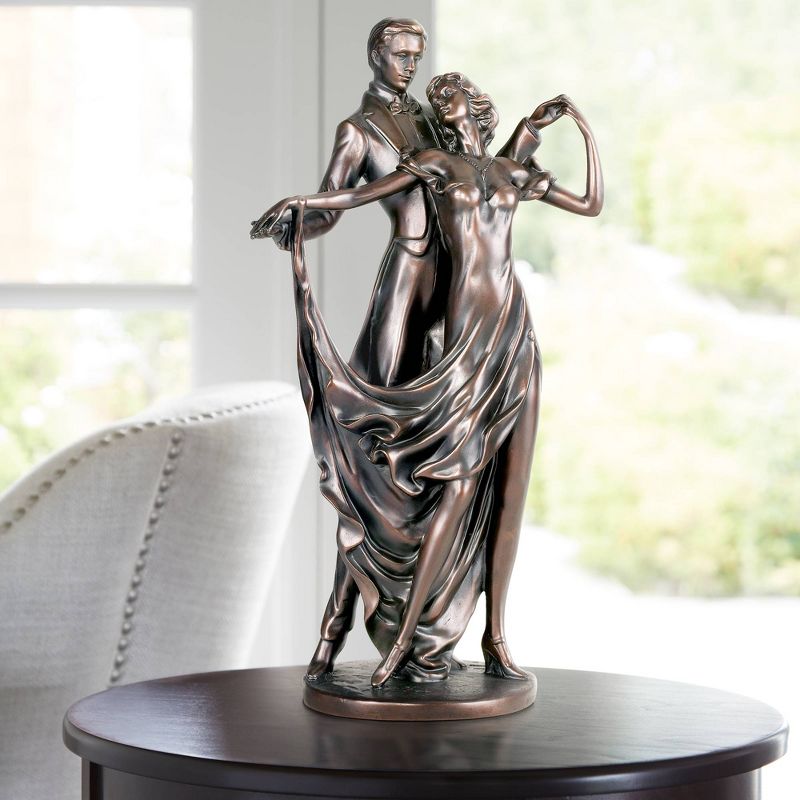 Kensington Hill Dancing Lovers 13 1/2" High Accent Sculpture