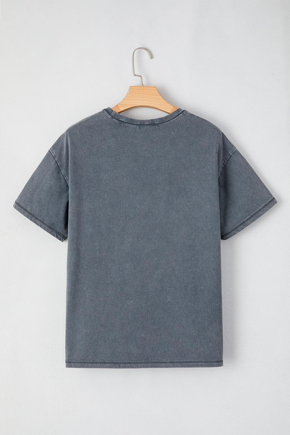 Red Cheetah Print Casual Short Sleeve Crew Neck T Shirt