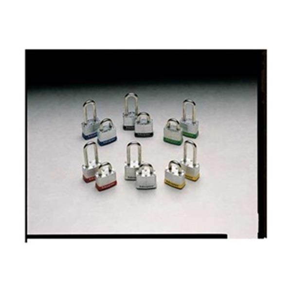 MASTER LOCK 3YLW Lockout Padlock,KD,Yellow,1-1/4"H