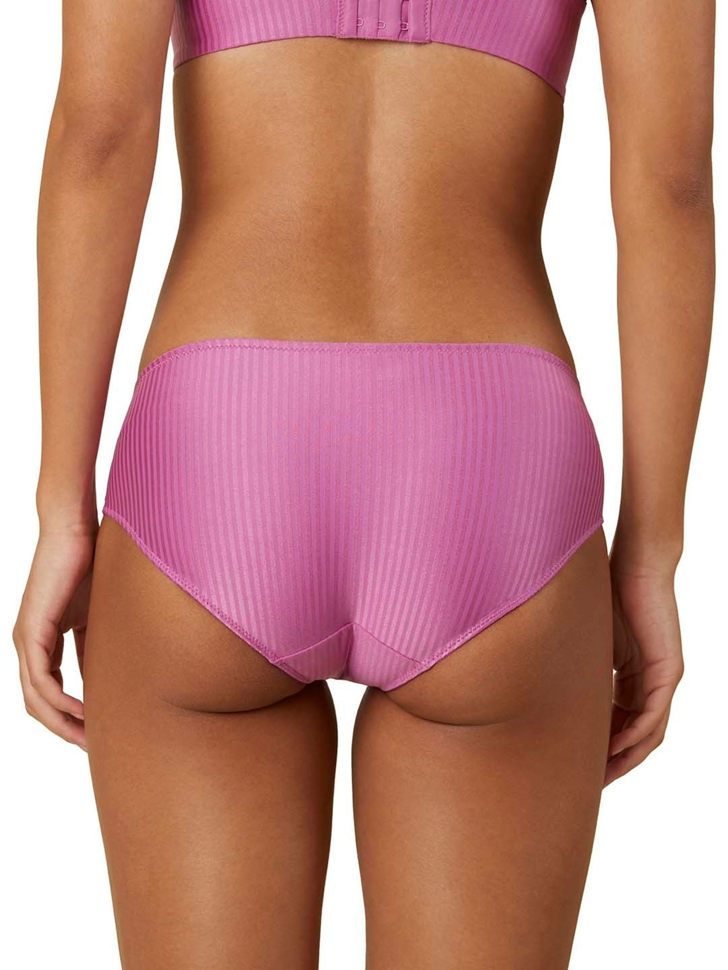 Triumph Purple Striped Hipster Panty