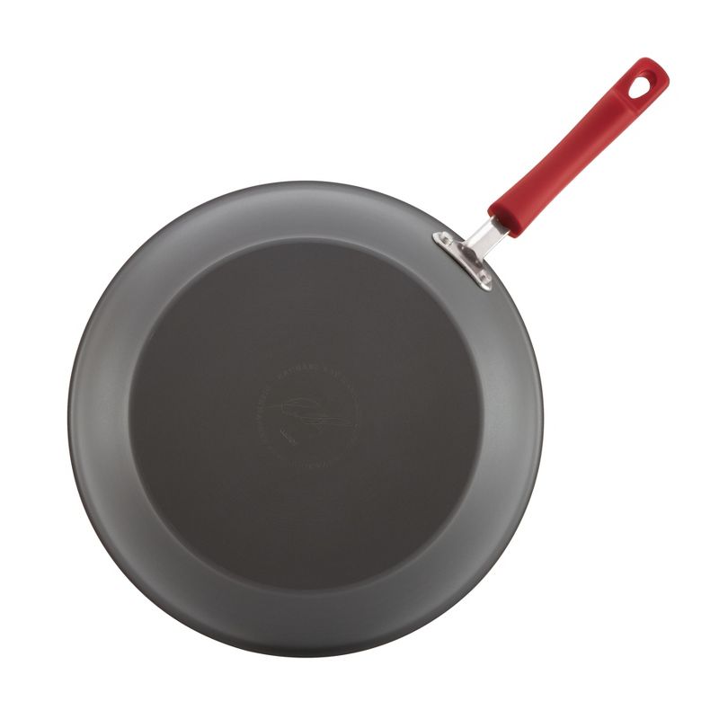 Rachael Ray 12pc Hard-Anodized Nonstick Cookware Set Red