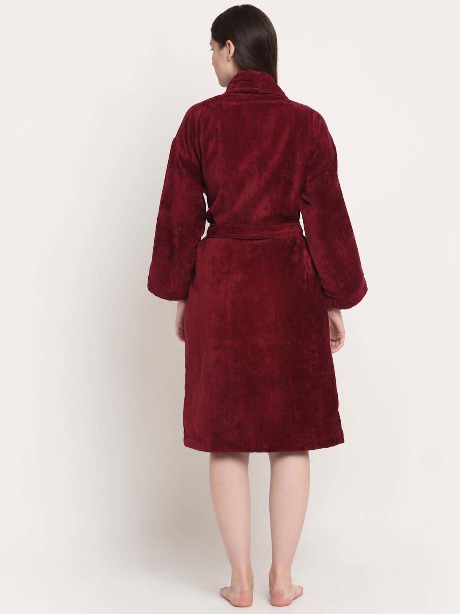 Trident Comfort Living Grey Cotton 380 GSM Bathrobe