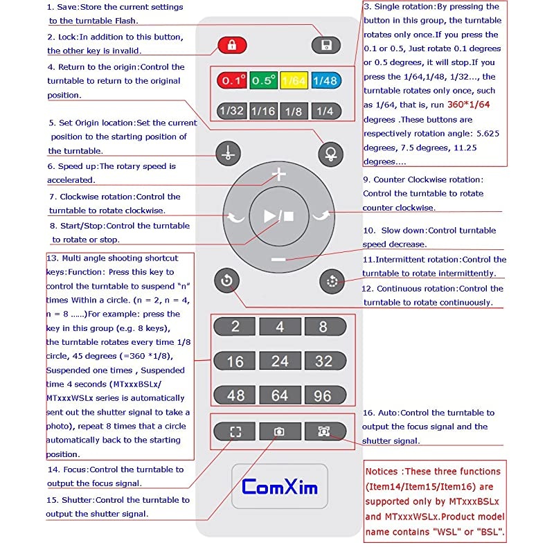 Professional 360 Degree Photography Turntable for Product Photography 158in40cm DiameterAutomatic Remote Control AngleSpeedDirection Various Rotation Mode Black