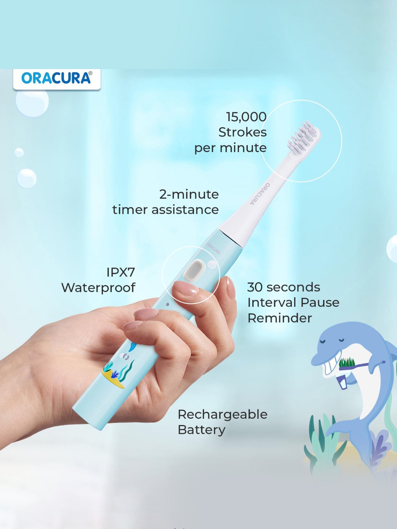 Protouch Teeth Whitening Pen for Men and Women (White)