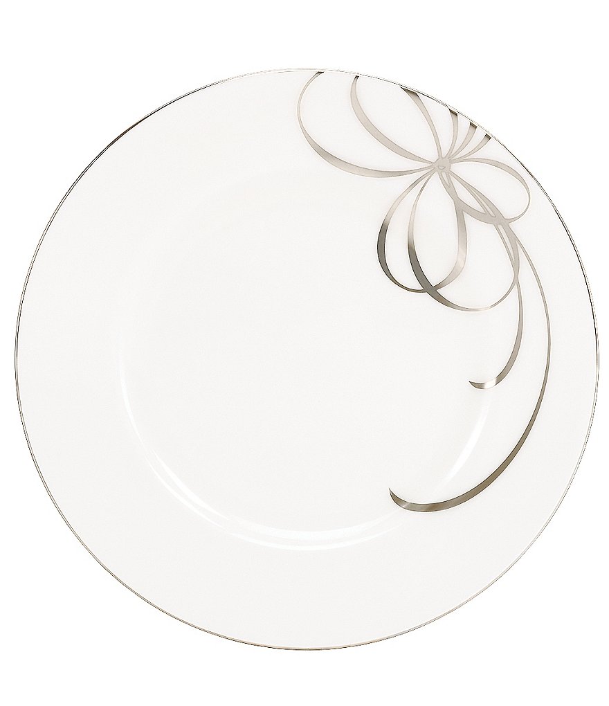 kate spade new york Belle Boulevard Platinum Dinner Plate
