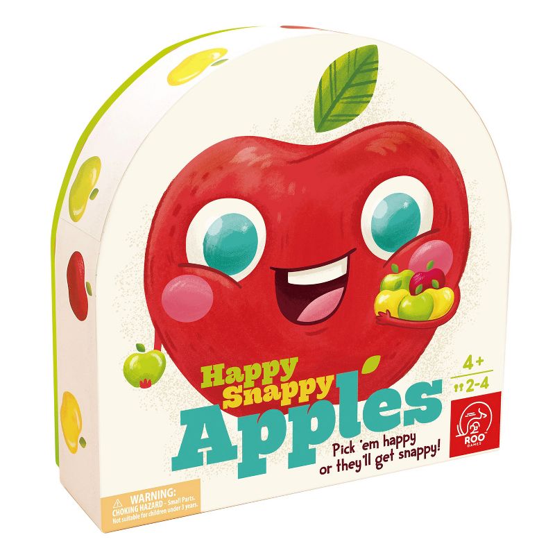 ROO GAMES - Happy Snappy Apples - First Strategy Game for Kids - For Ages 4+ - A Fun Motor Skills Game for Children and Families