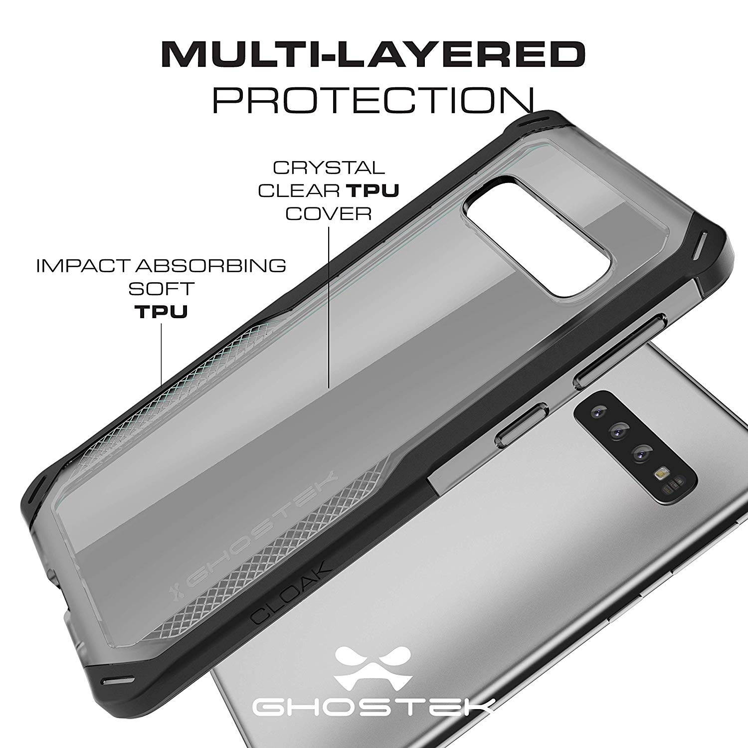 Ghostek Cloak Ultra-Thin Drop Protection Case Designed for Samsung Galaxy S10e &ndash; Pink