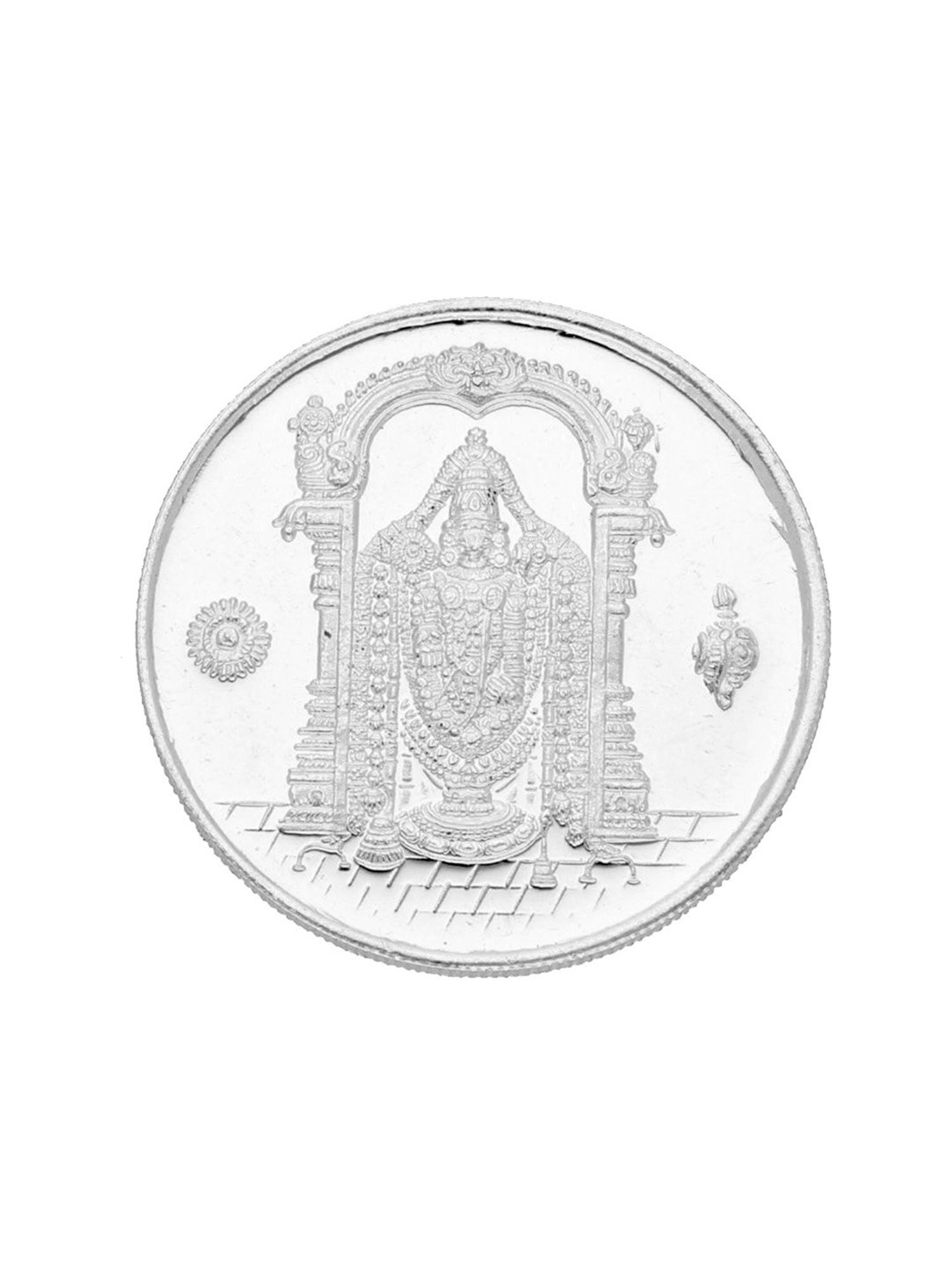 Sri Jagdamba Pearls Balaji 999 Silver 10gm Silver Coin