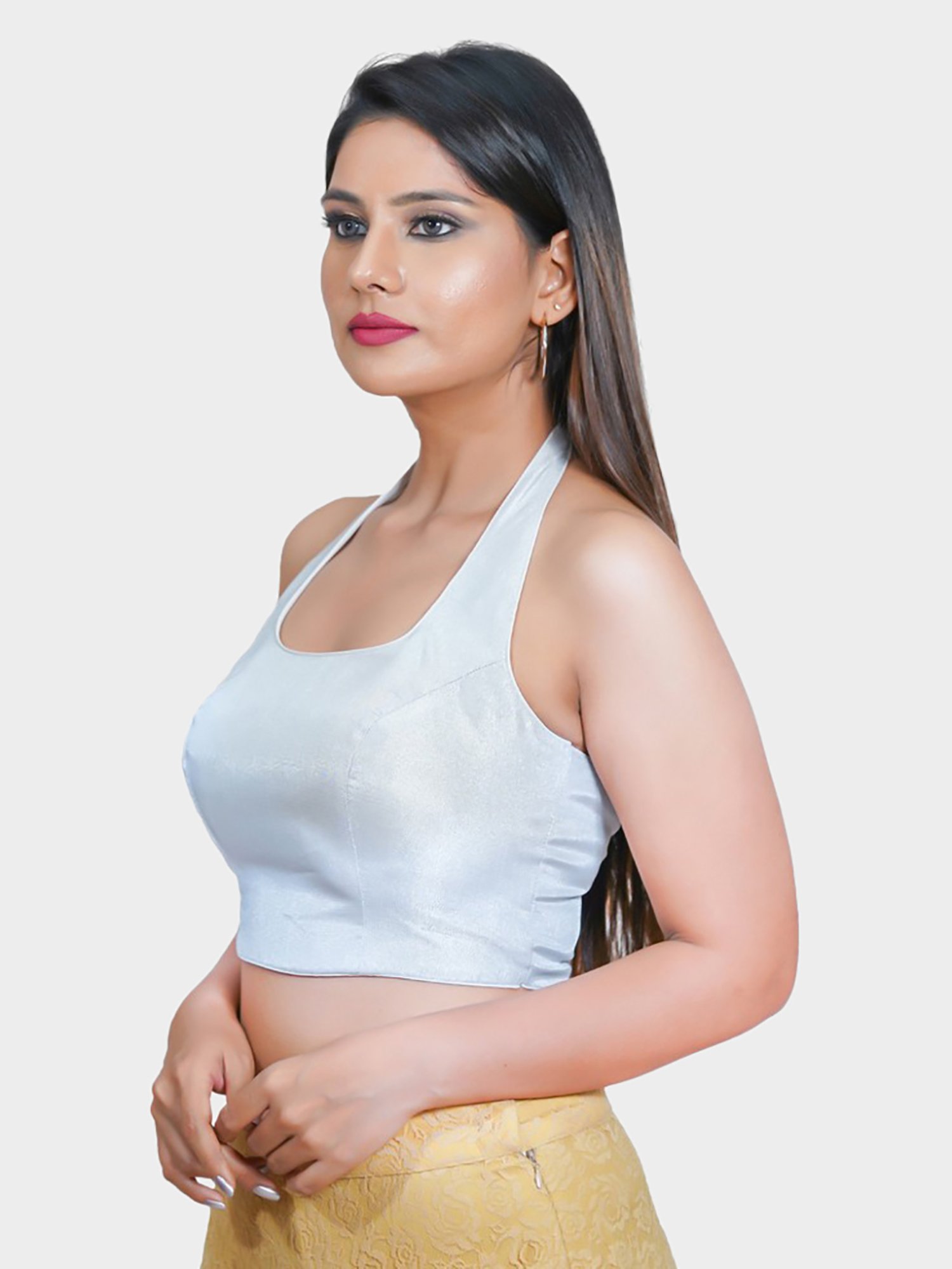 Salwar Studio Silver Blouse