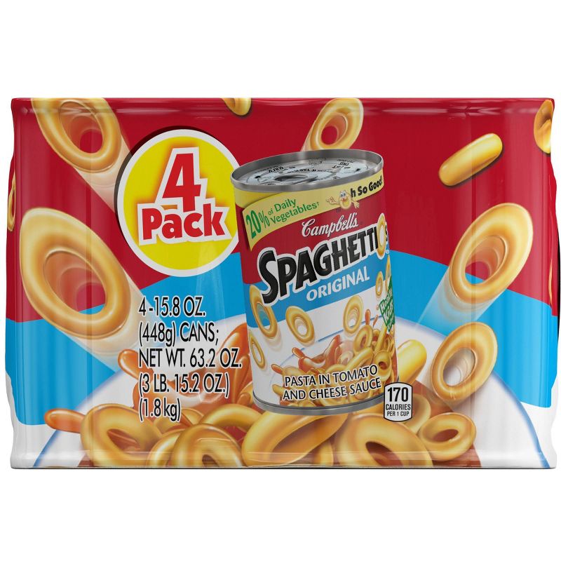 Campbell's SpaghettiOs Original 4 pk (56.8oz)