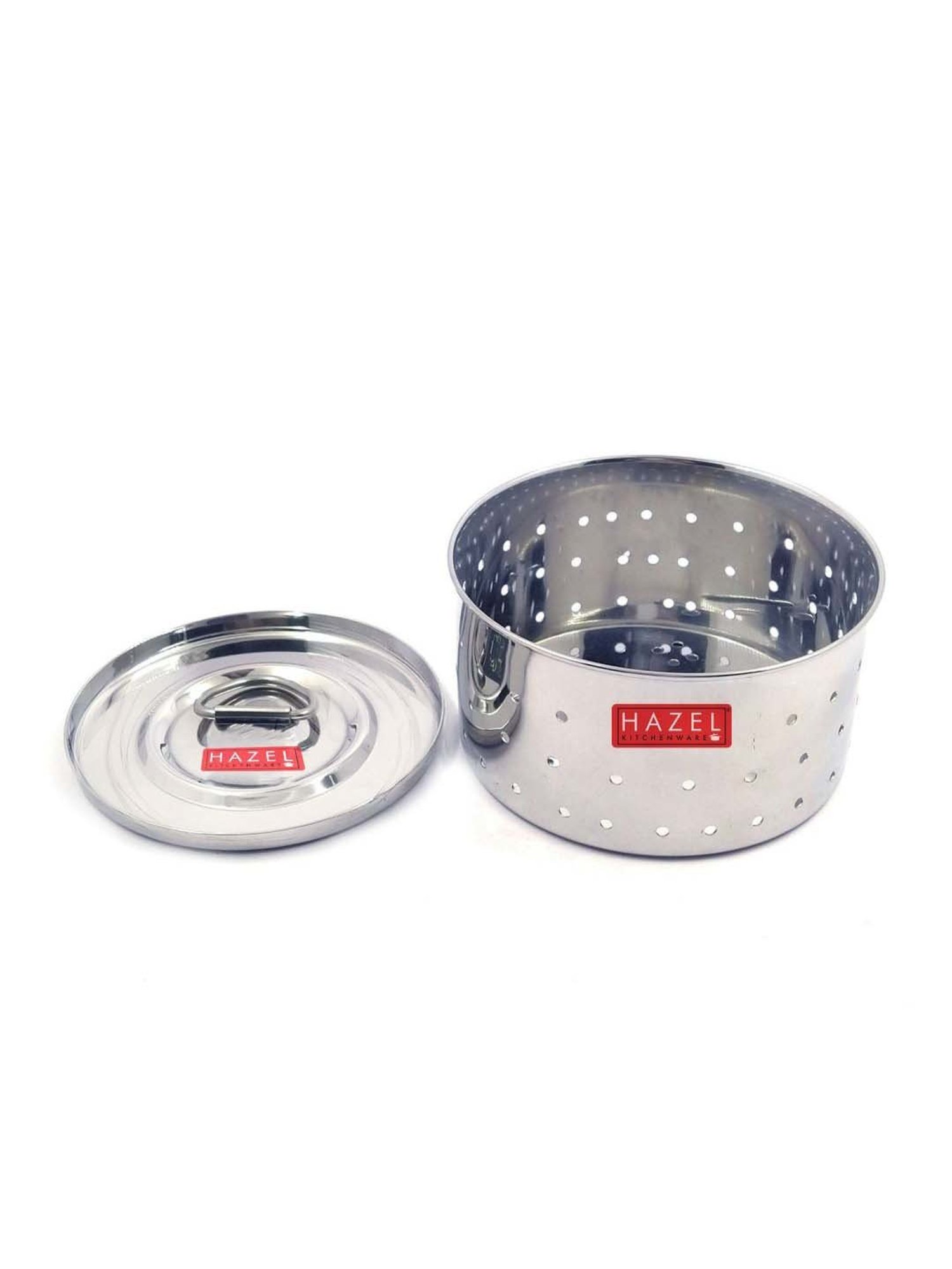 HAZEL Silver Stainless Steel Paneer Maker Container