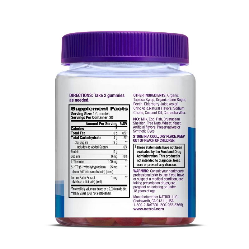 Natrol Relaxia Day Calm Mood & Stress Gummies - Fruit Punch - 60ct