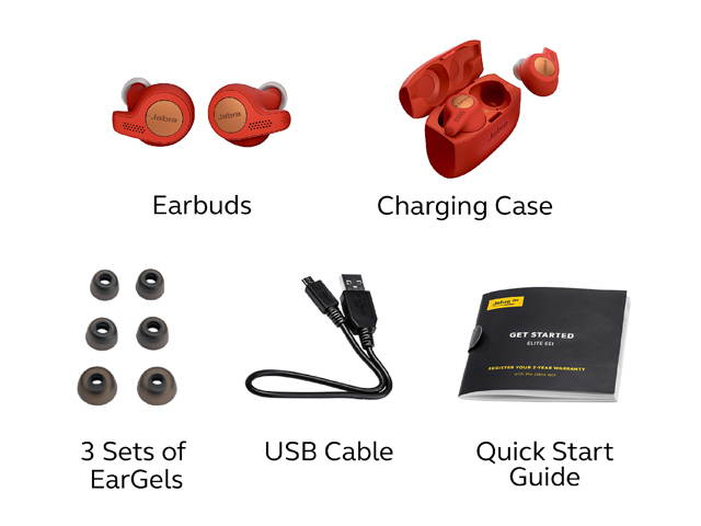 Jabra Elite Active 65t Copper Blue Manufacturer