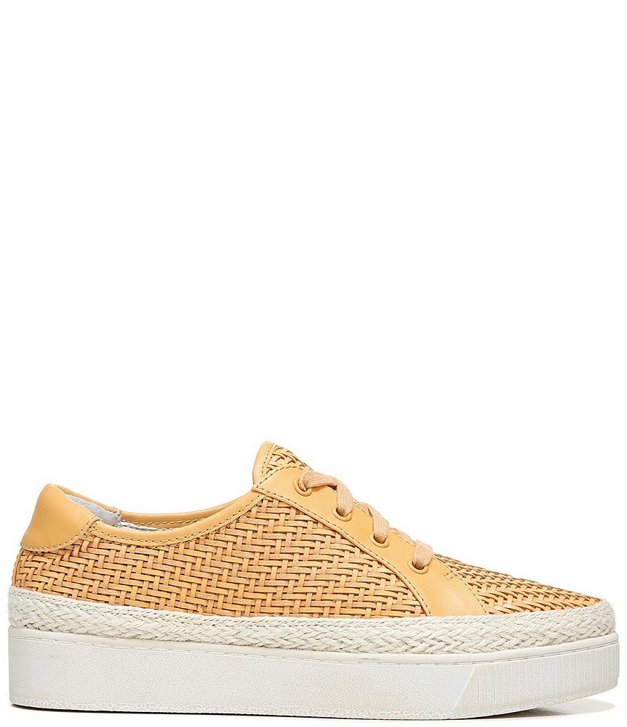 Franco Sarto Hyria Woven Lace-Up Platform Sneakers
