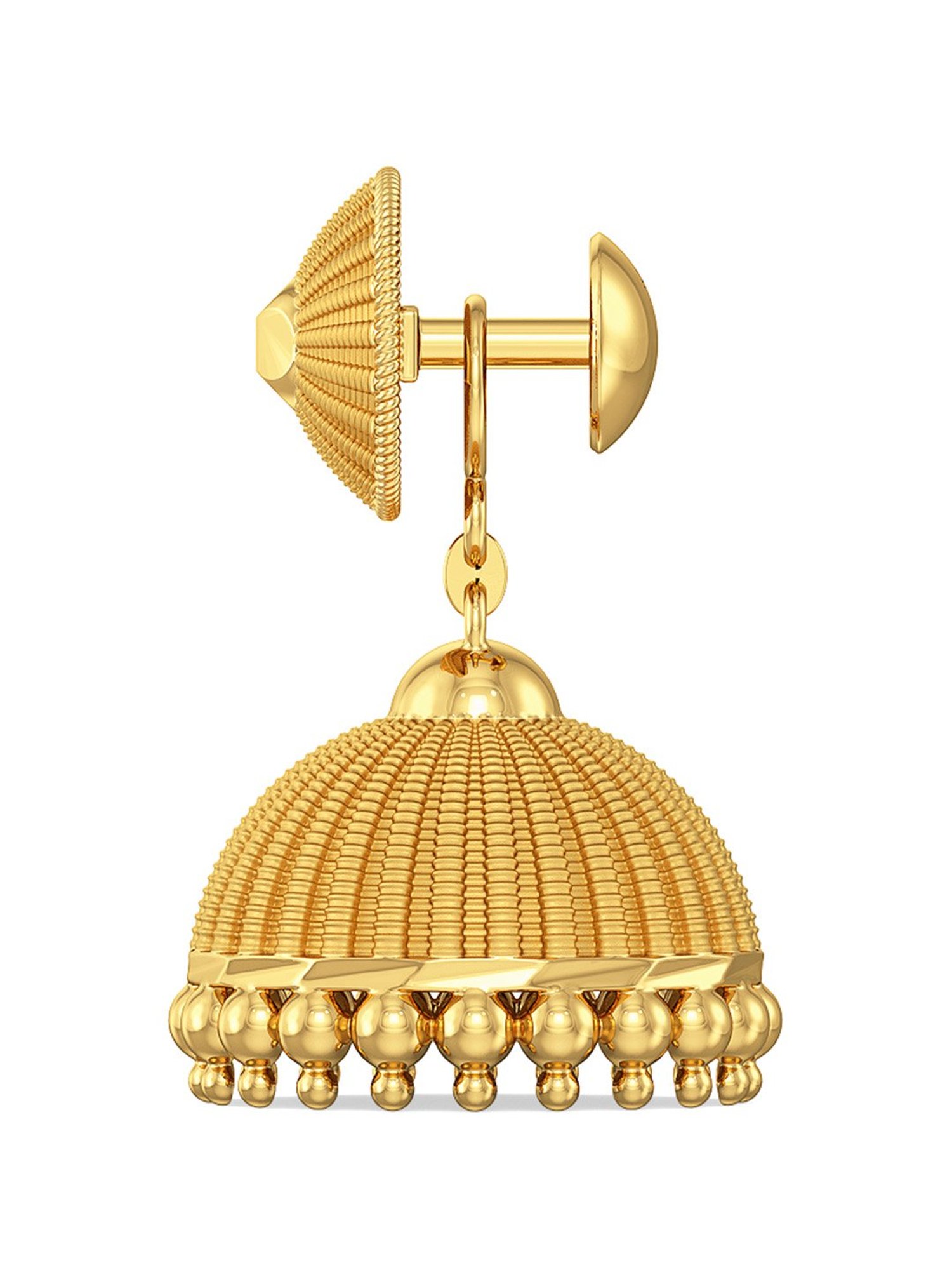 P.C. Chandra Jewellers 14 kt Gold Earrings