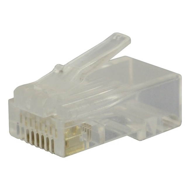 DataComm Electronics 20-5706 CAT-6 RJ45 Molded Plugs, 25 Pack