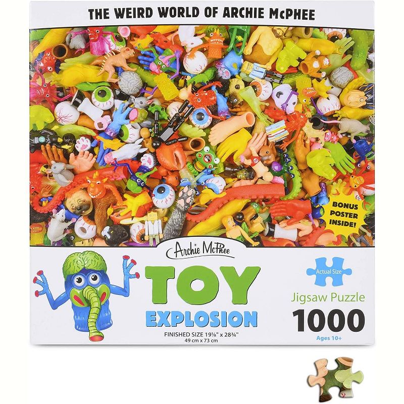 Accoutrements Toy Explosion 1000 Piece Jigsaw Puzzle