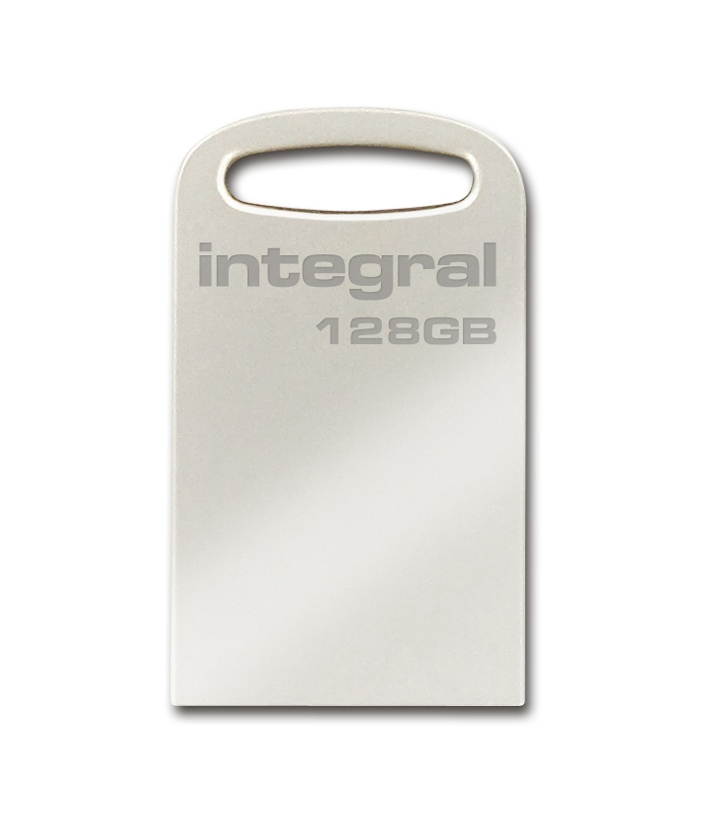 Integral 128GB Metal Fusion USB3.0 Ultra Small Flash Drive Model INFD128GBFUS3.0